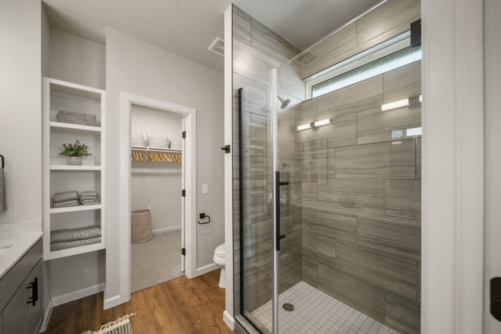 Primary Bathroom in Birch at Legacy Farms