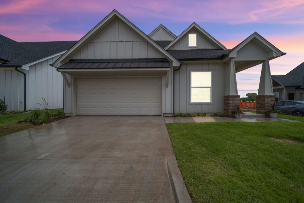 Evening View of Exterior at Legacy Farms