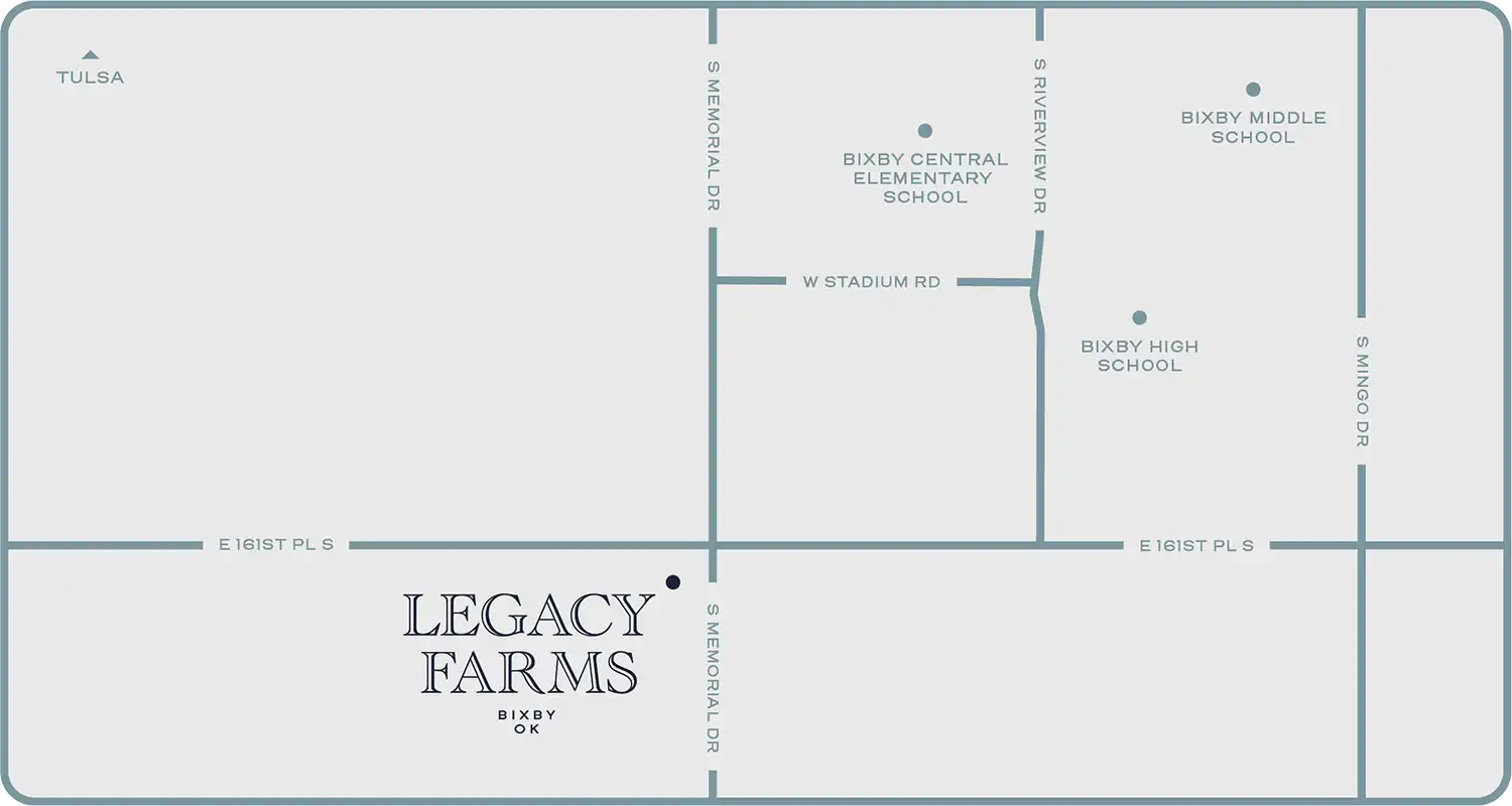 Legacy Farms map